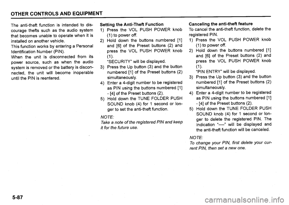 SUZUKI SX4 2016  Owners Manual 