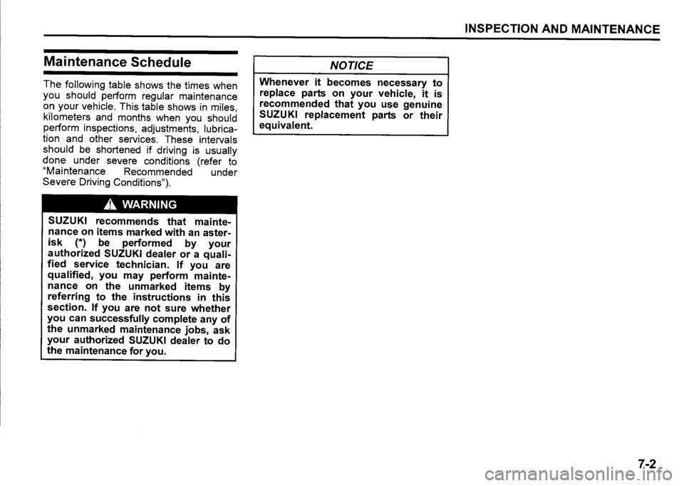 SUZUKI SX4 2020  Owners Manual 