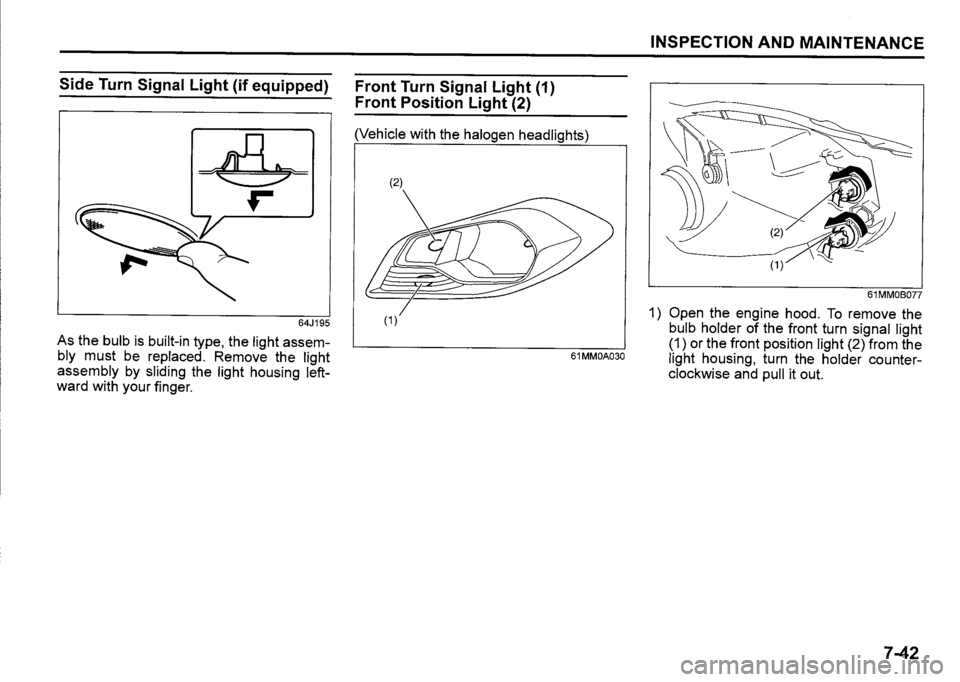 SUZUKI SX4 2017  Owners Manual 