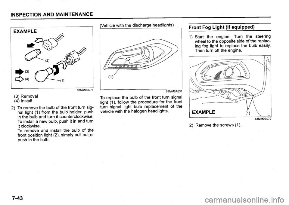 SUZUKI SX4 2017  Owners Manual 