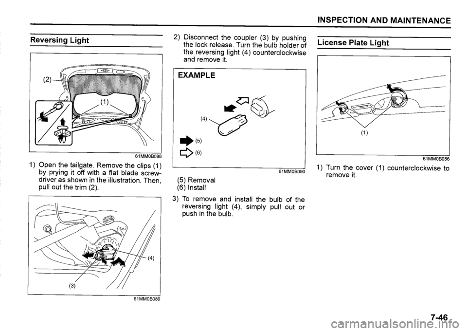 SUZUKI SX4 2015  Owners Manual 