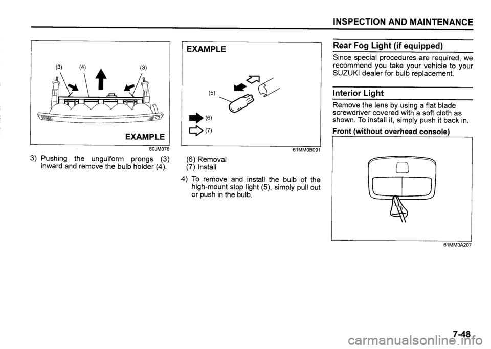 SUZUKI SX4 2015  Owners Manual 