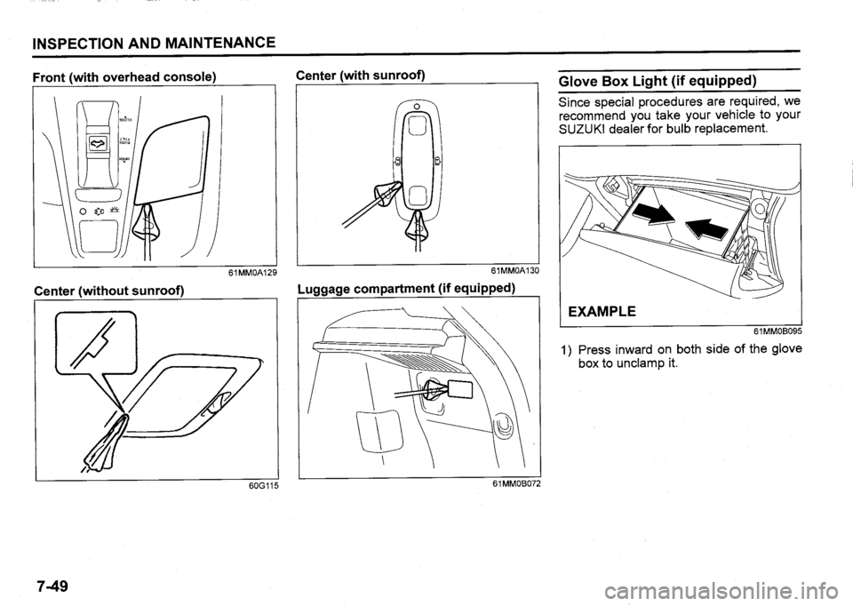 SUZUKI SX4 2015  Owners Manual 