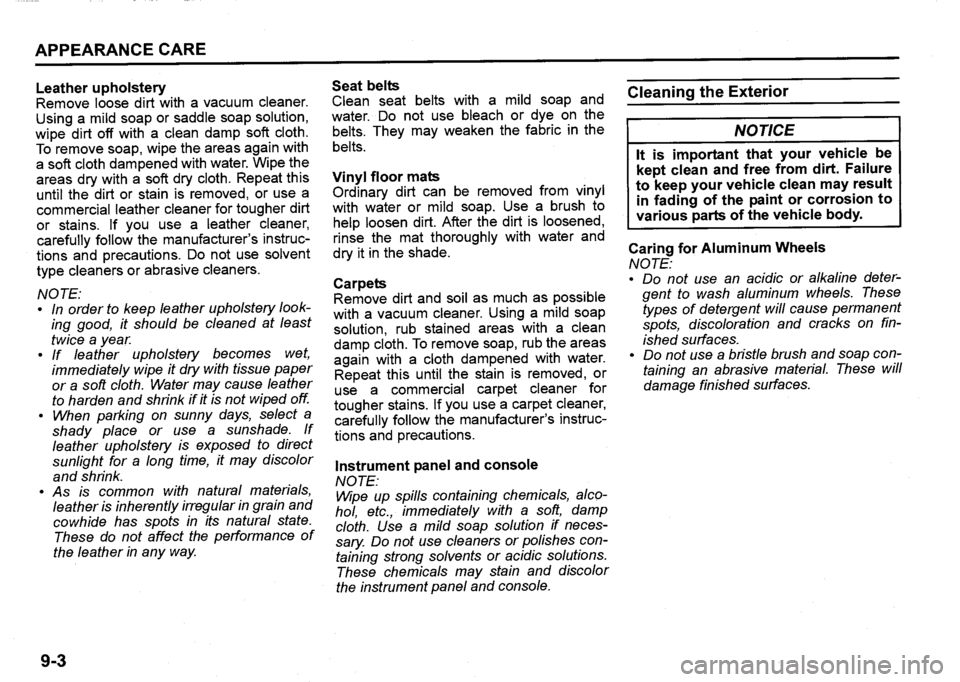 SUZUKI SX4 2020  Owners Manual 