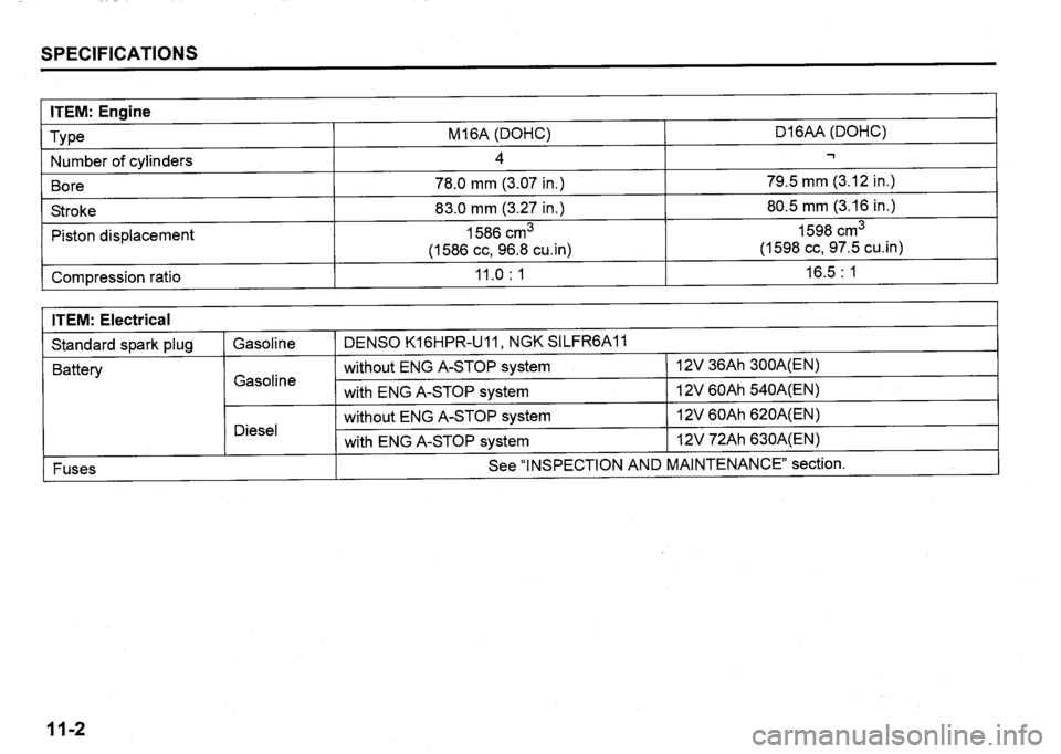 SUZUKI SX4 2017  Owners Manual 