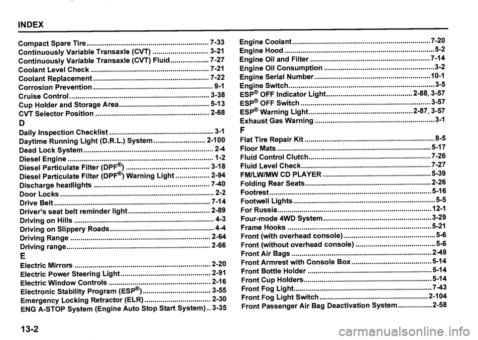 SUZUKI SX4 2020  Owners Manual 