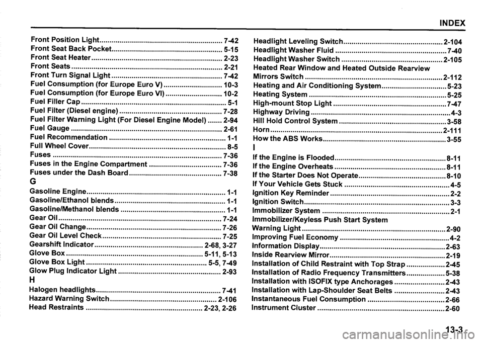 SUZUKI SX4 2017  Owners Manual 