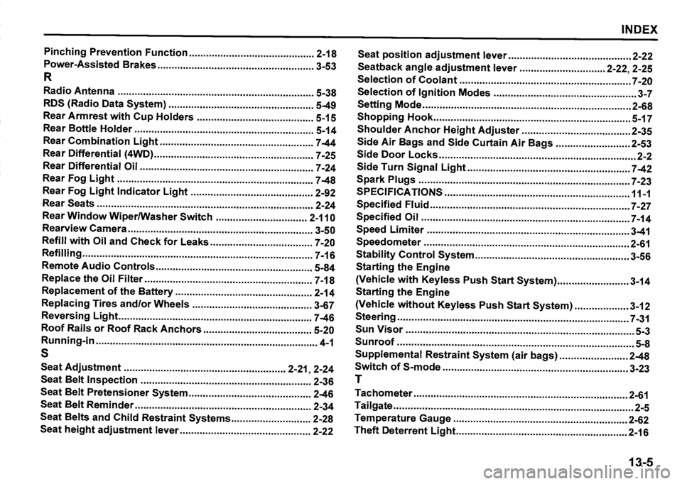 SUZUKI SX4 2017  Owners Manual 