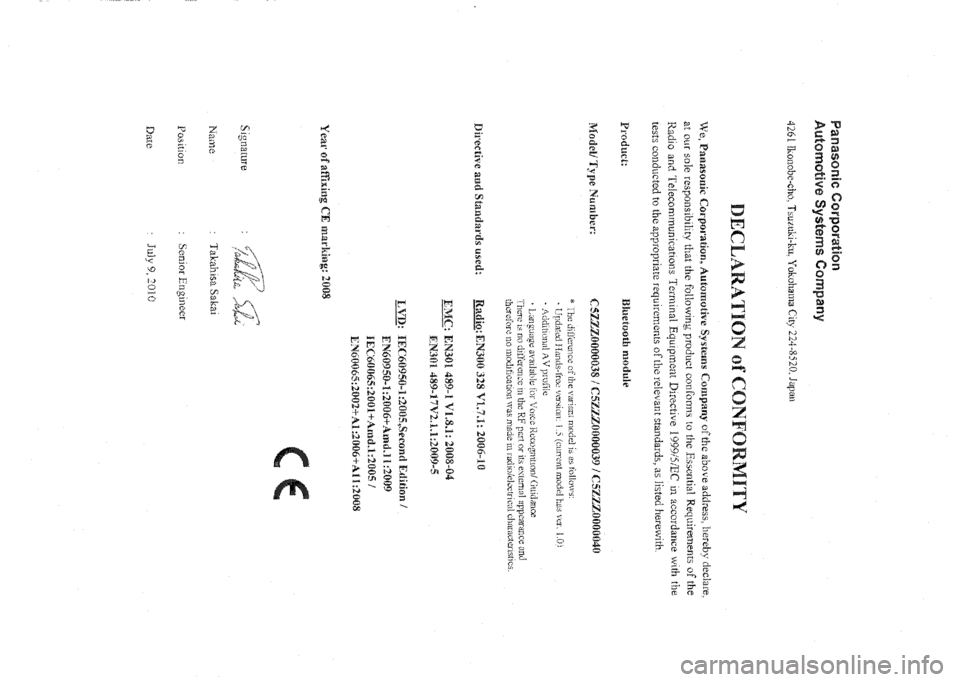 SUZUKI SX4 2013  Owners Manual 