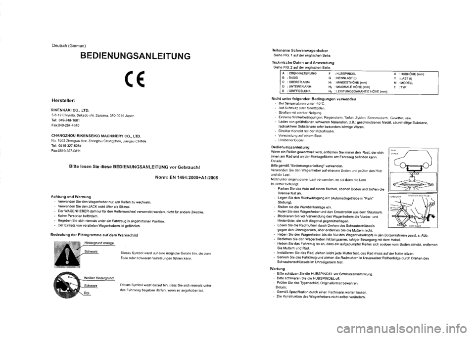 SUZUKI SX4 2015  Owners Manual 