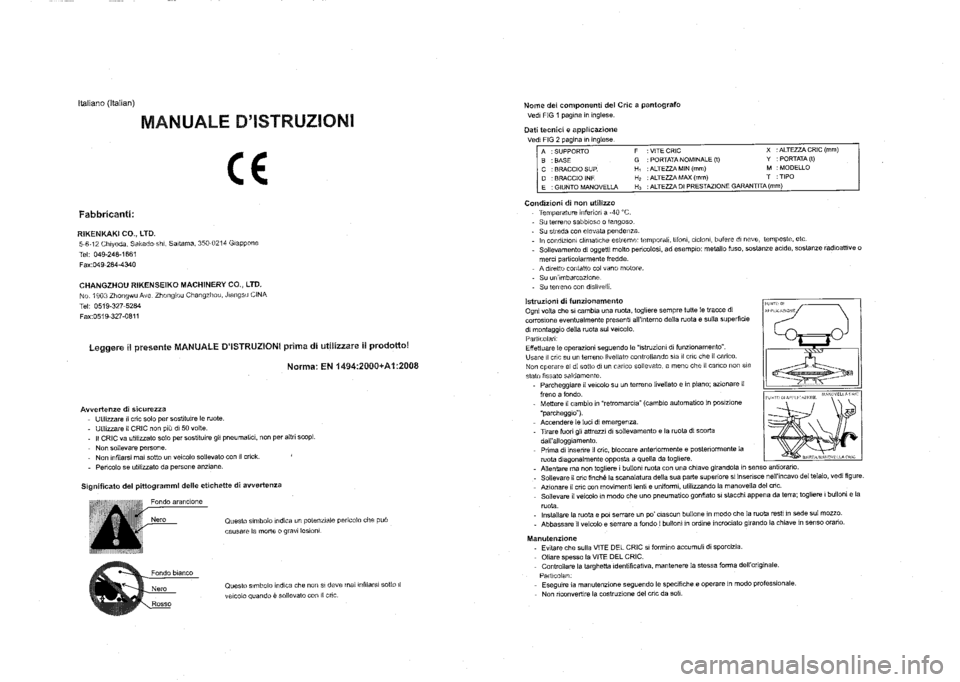 SUZUKI SX4 2015  Owners Manual 