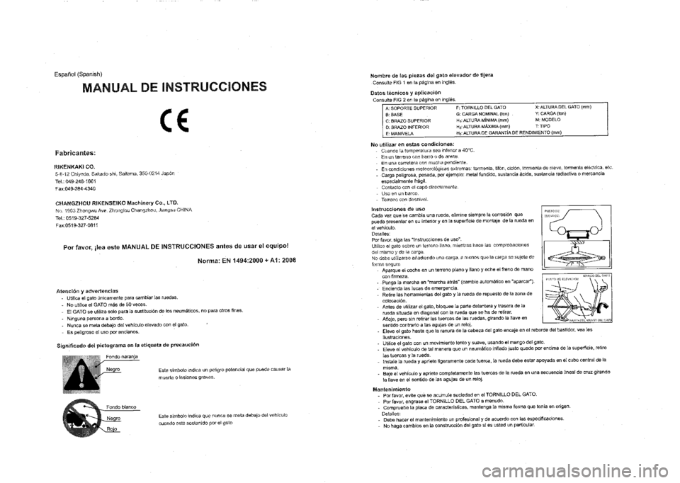 SUZUKI SX4 2014  Owners Manual 