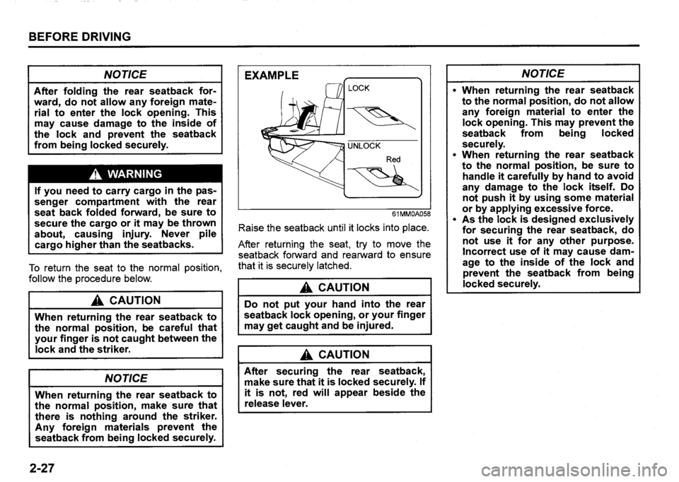 SUZUKI SX4 2020  Owners Manual 