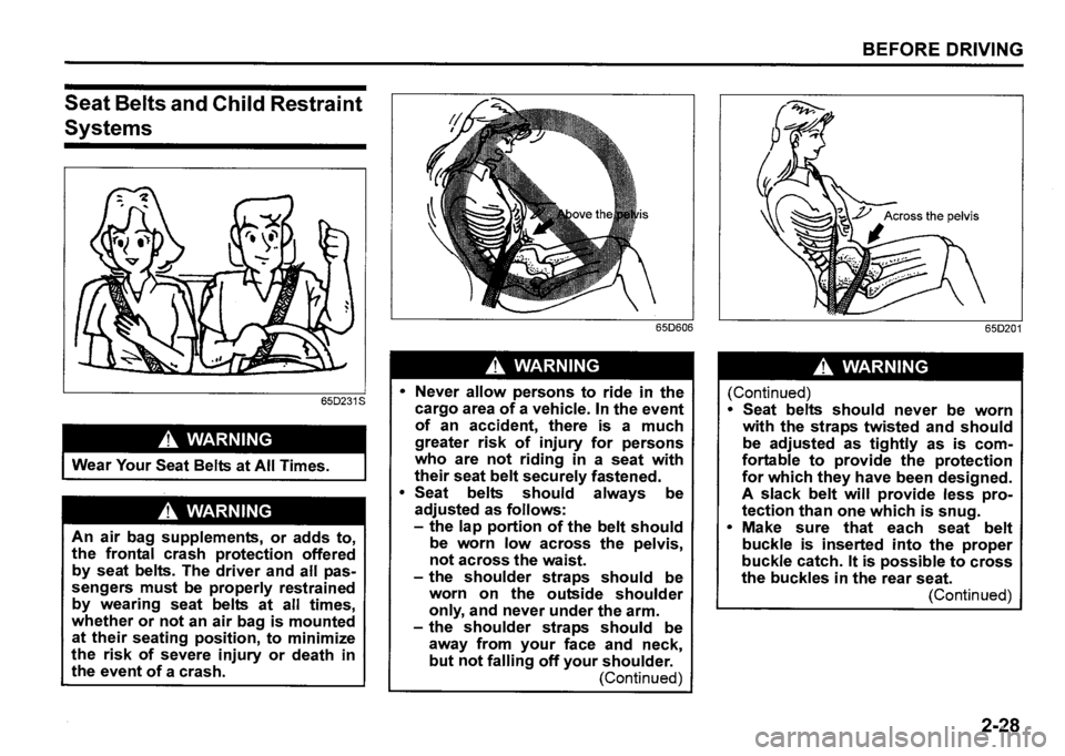 SUZUKI SX4 2020  Owners Manual 
