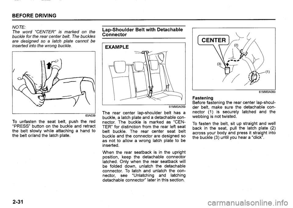 SUZUKI SX4 2020  Owners Manual 