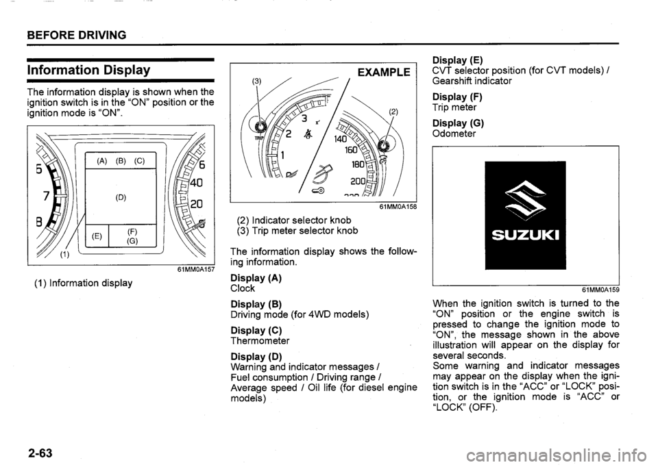 SUZUKI SX4 2019  Owners Manual 