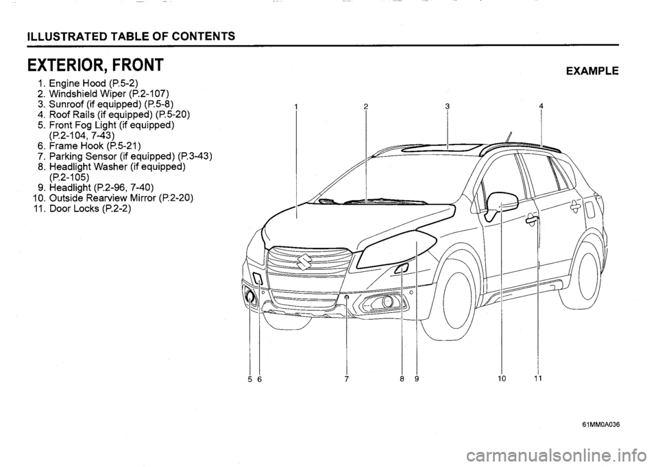 SUZUKI SX4 2017  Owners Manual 
