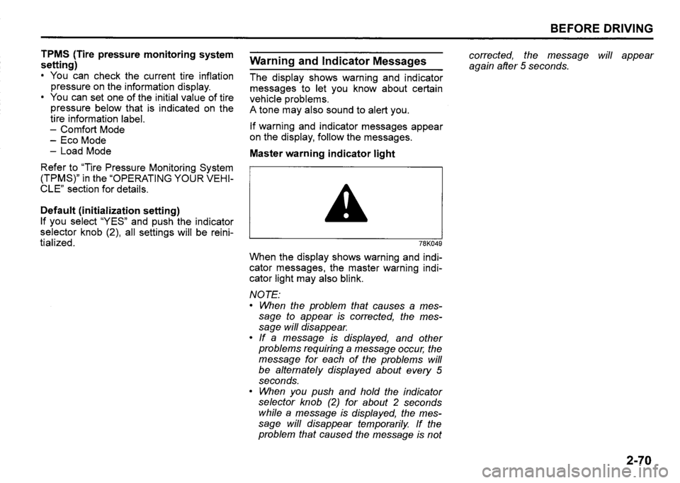 SUZUKI SX4 2020  Owners Manual 
