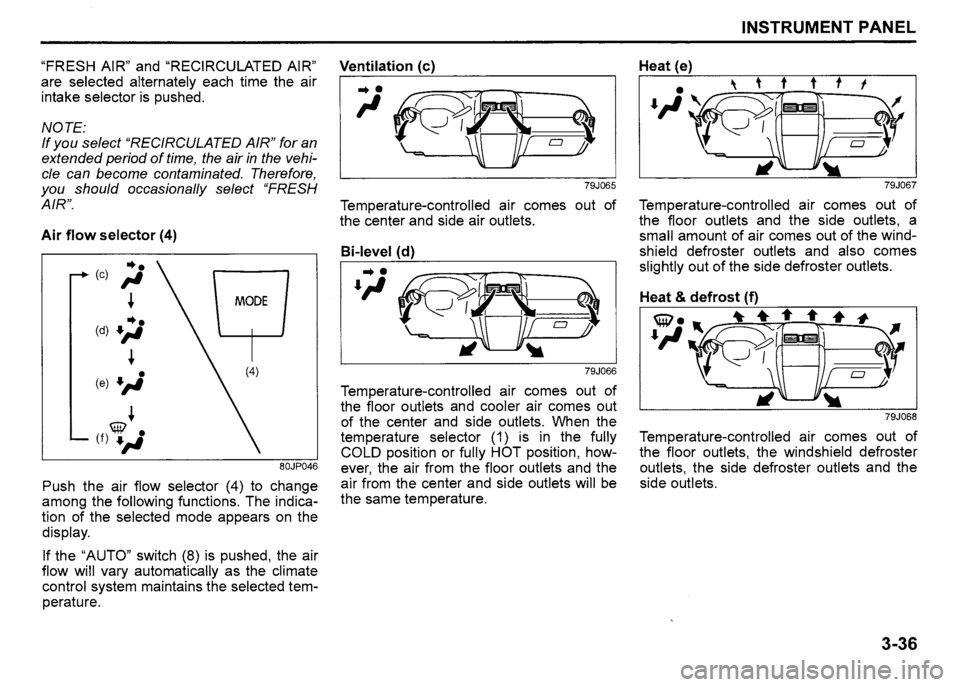 SUZUKI SX4 2011  Owners Manual 