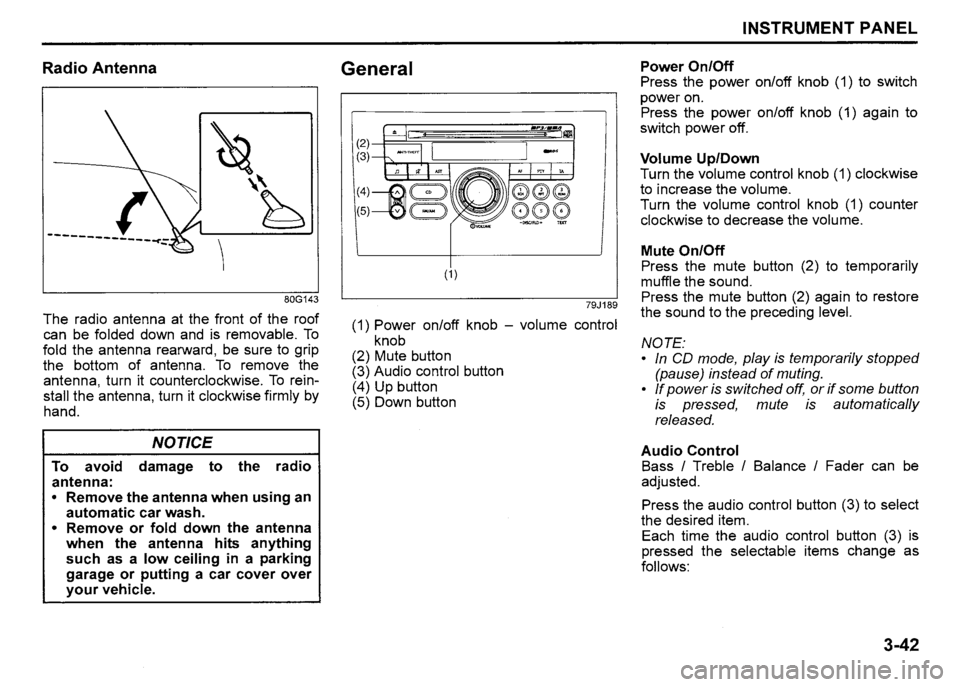 SUZUKI SX4 2011  Owners Manual 