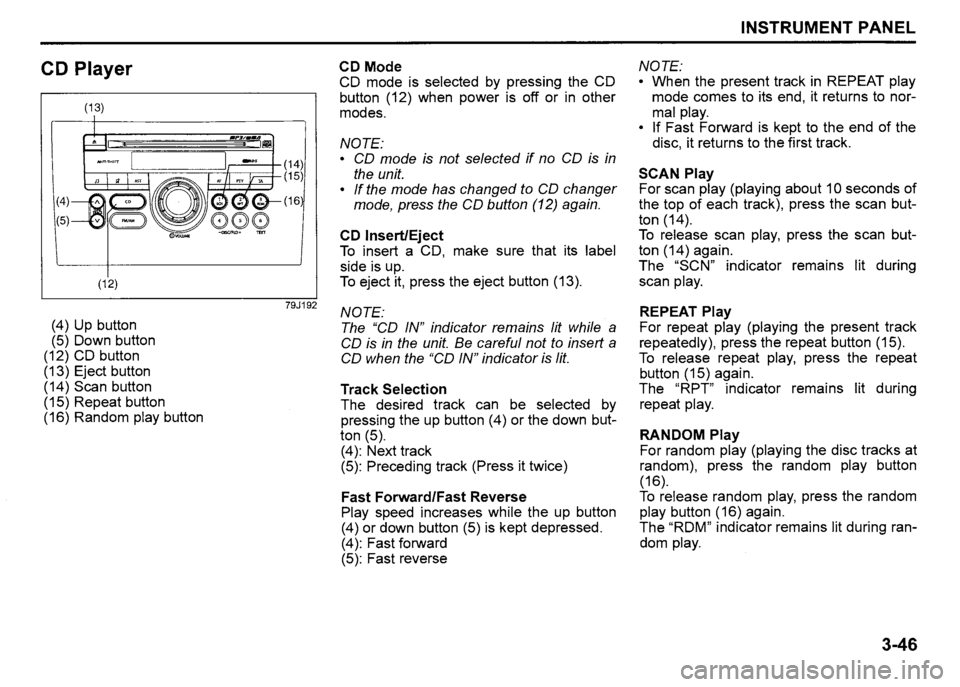 SUZUKI SX4 2011  Owners Manual 