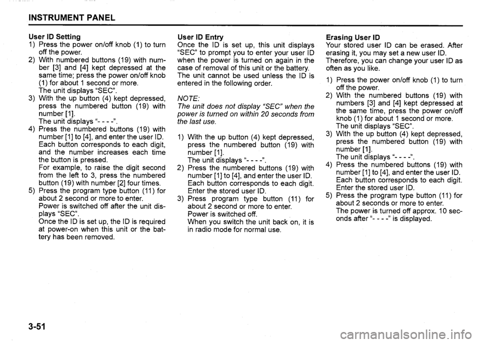 SUZUKI SX4 2007  Owners Manual 