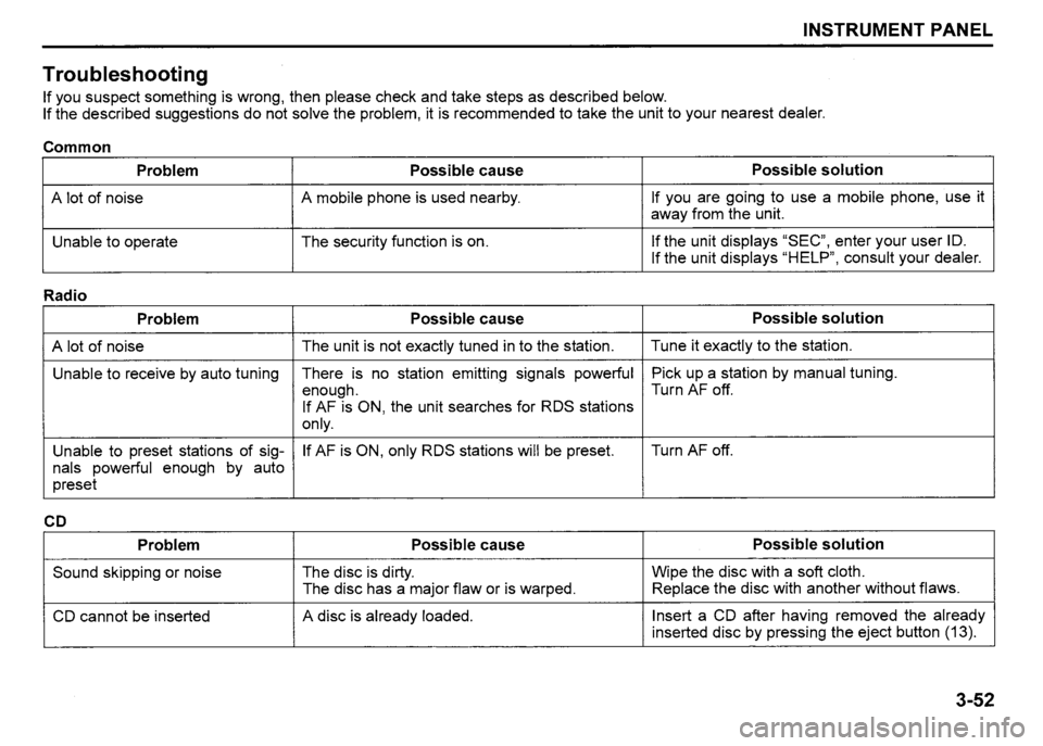 SUZUKI SX4 2007  Owners Manual 