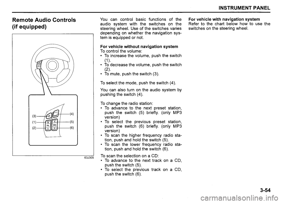 SUZUKI SX4 2007  Owners Manual 