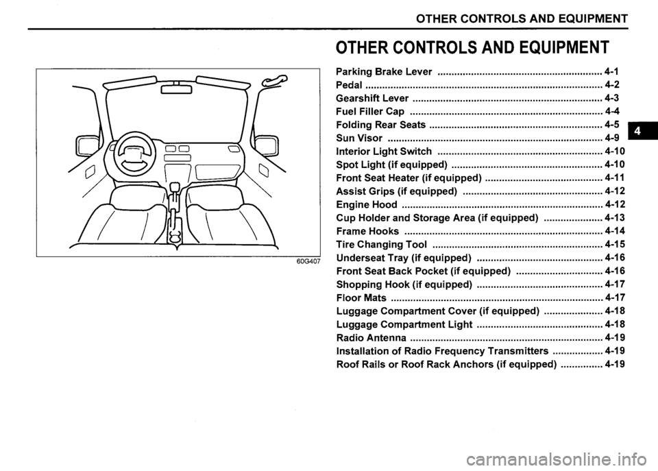 SUZUKI SX4 2007  Owners Manual 