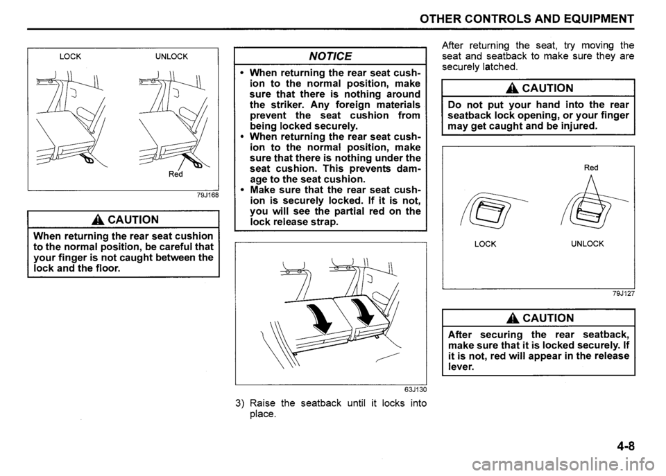 SUZUKI SX4 2011  Owners Manual 