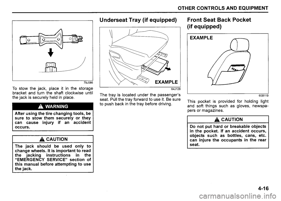 SUZUKI SX4 2011  Owners Manual 