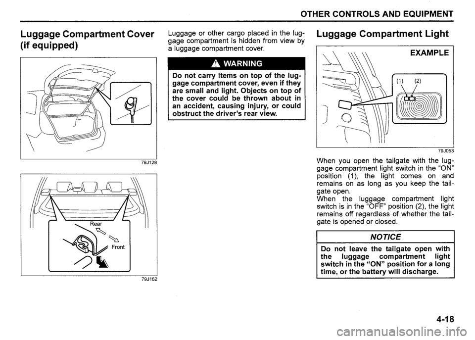 SUZUKI SX4 2007  Owners Manual 