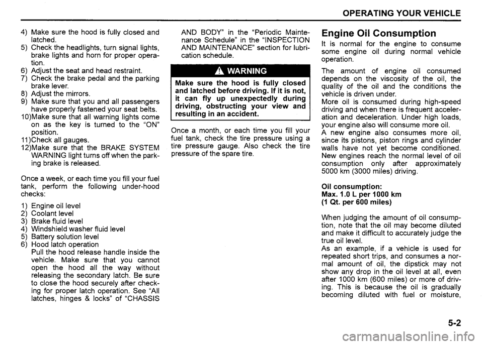 SUZUKI SX4 2007  Owners Manual 