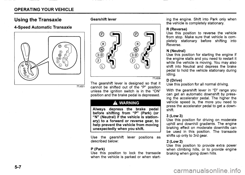 SUZUKI SX4 2011  Owners Manual 