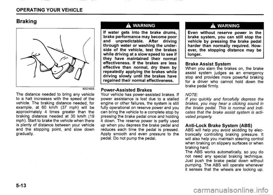 SUZUKI SX4 2012  Owners Manual 