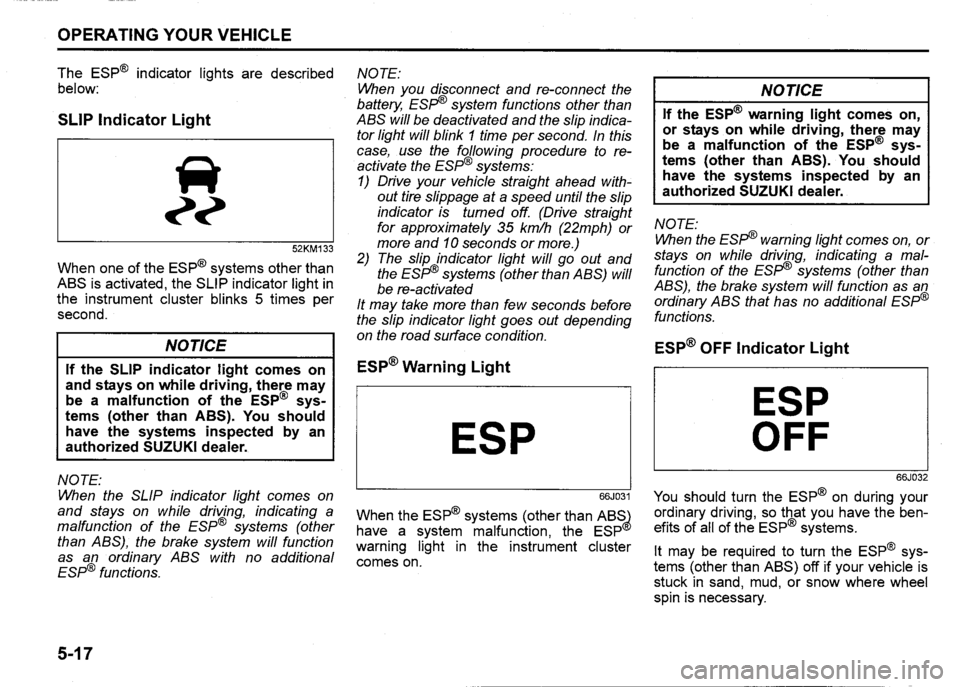 SUZUKI SX4 2012  Owners Manual 