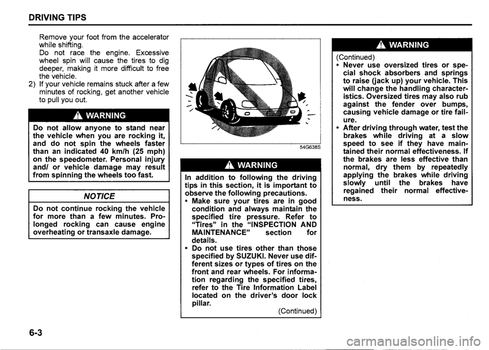 SUZUKI SX4 2007  Owners Manual 