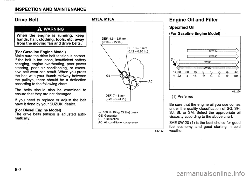 SUZUKI SX4 2007  Owners Manual 