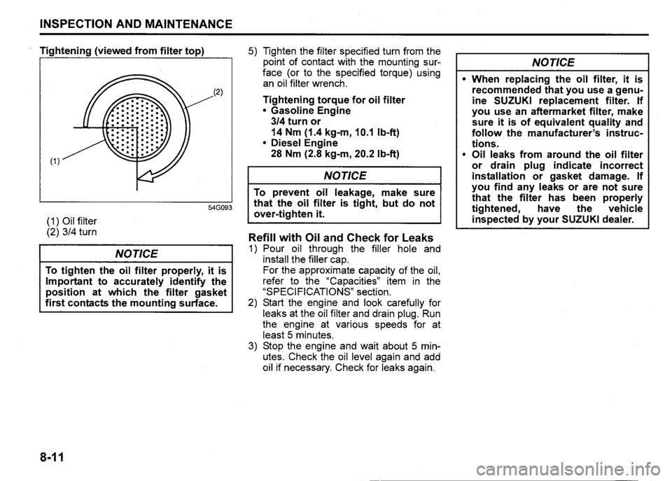 SUZUKI SX4 2012  Owners Manual 