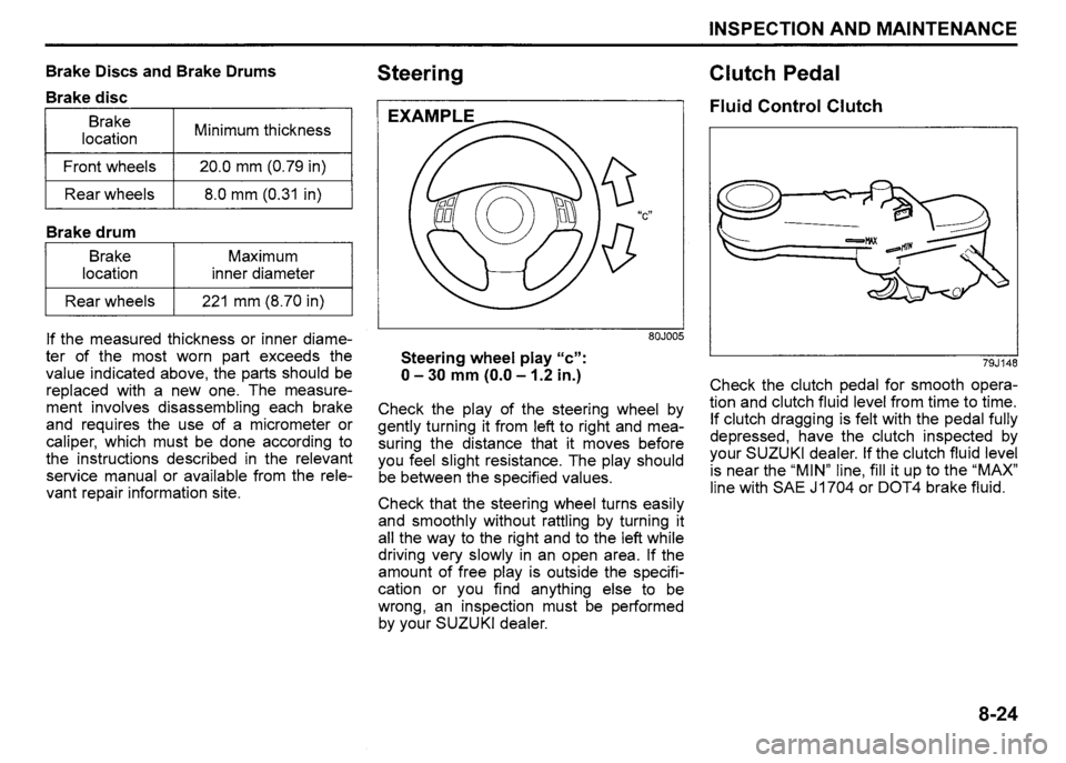 SUZUKI SX4 2012  Owners Manual 
