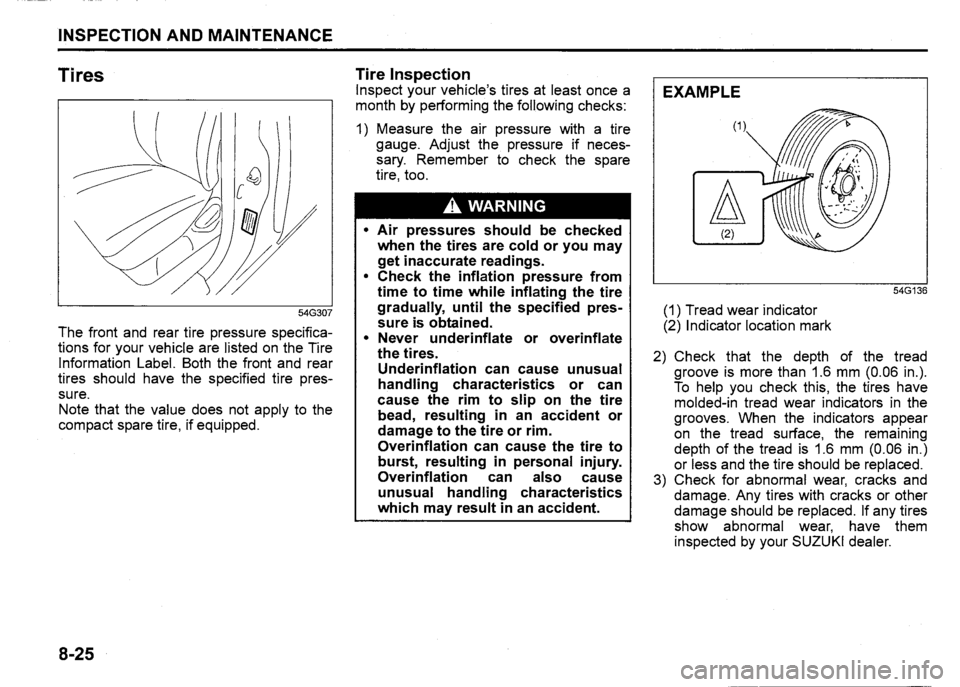 SUZUKI SX4 2012  Owners Manual 