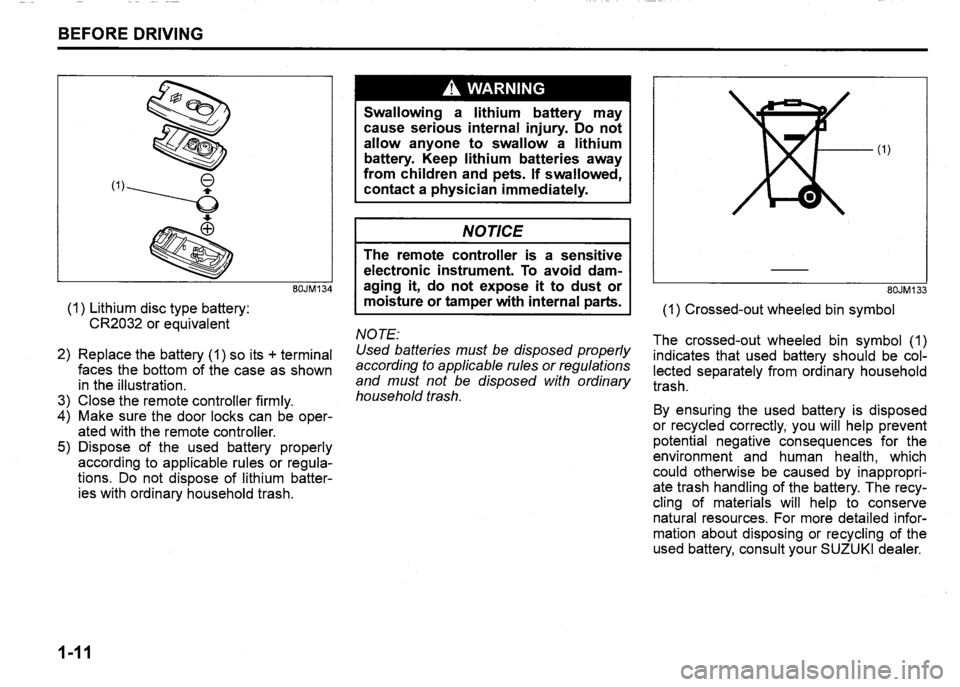 SUZUKI SX4 2007  Owners Manual 