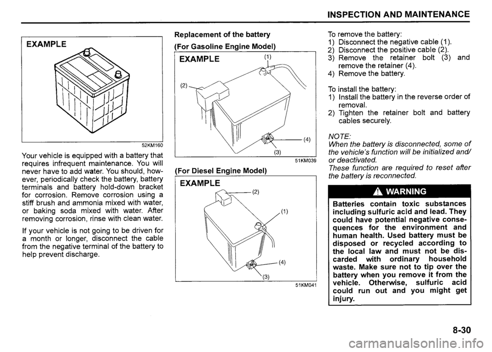 SUZUKI SX4 2012  Owners Manual 