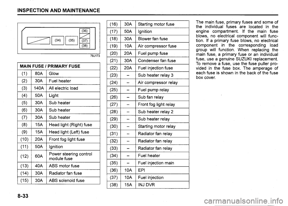 SUZUKI SX4 2012  Owners Manual 