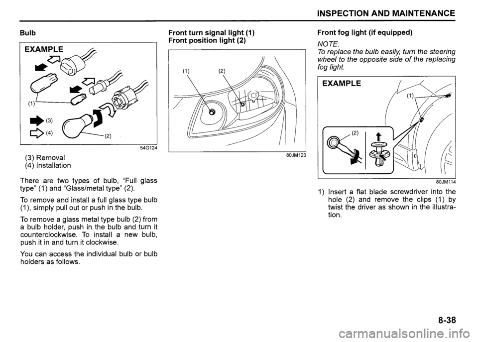 SUZUKI SX4 2012  Owners Manual 