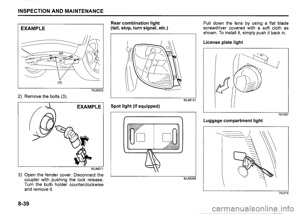 SUZUKI SX4 2012  Owners Manual 