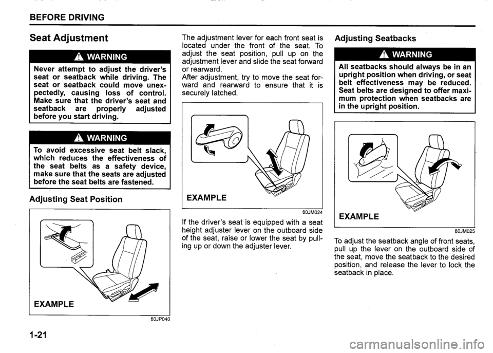 SUZUKI SX4 2007  Owners Manual 