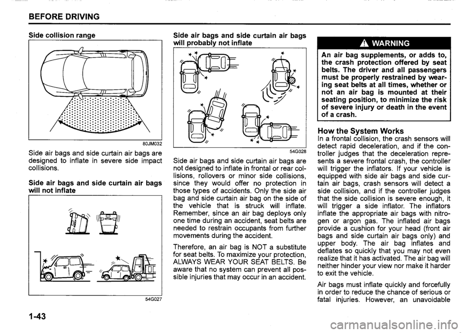 SUZUKI SX4 2011  Owners Manual 