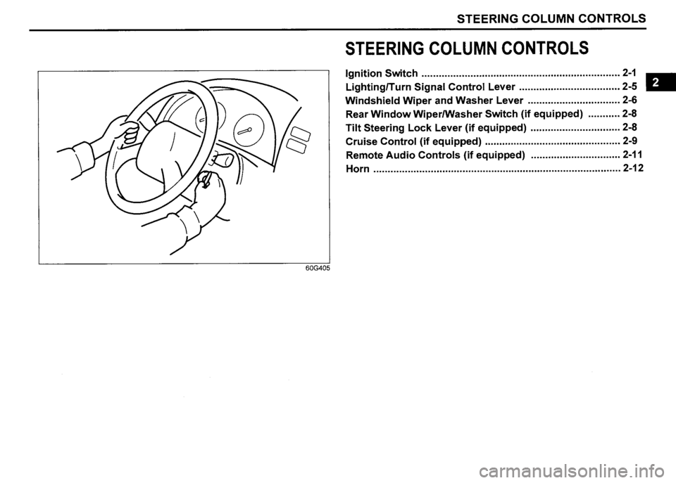 SUZUKI SX4 2007  Owners Manual 