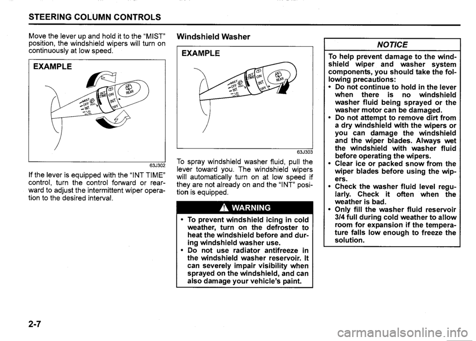 SUZUKI SX4 2007  Owners Manual 